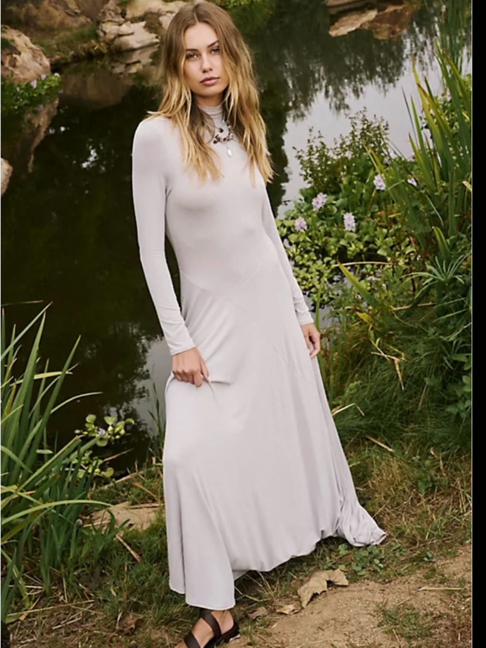 Free People Pescado Maxi Dress XS
